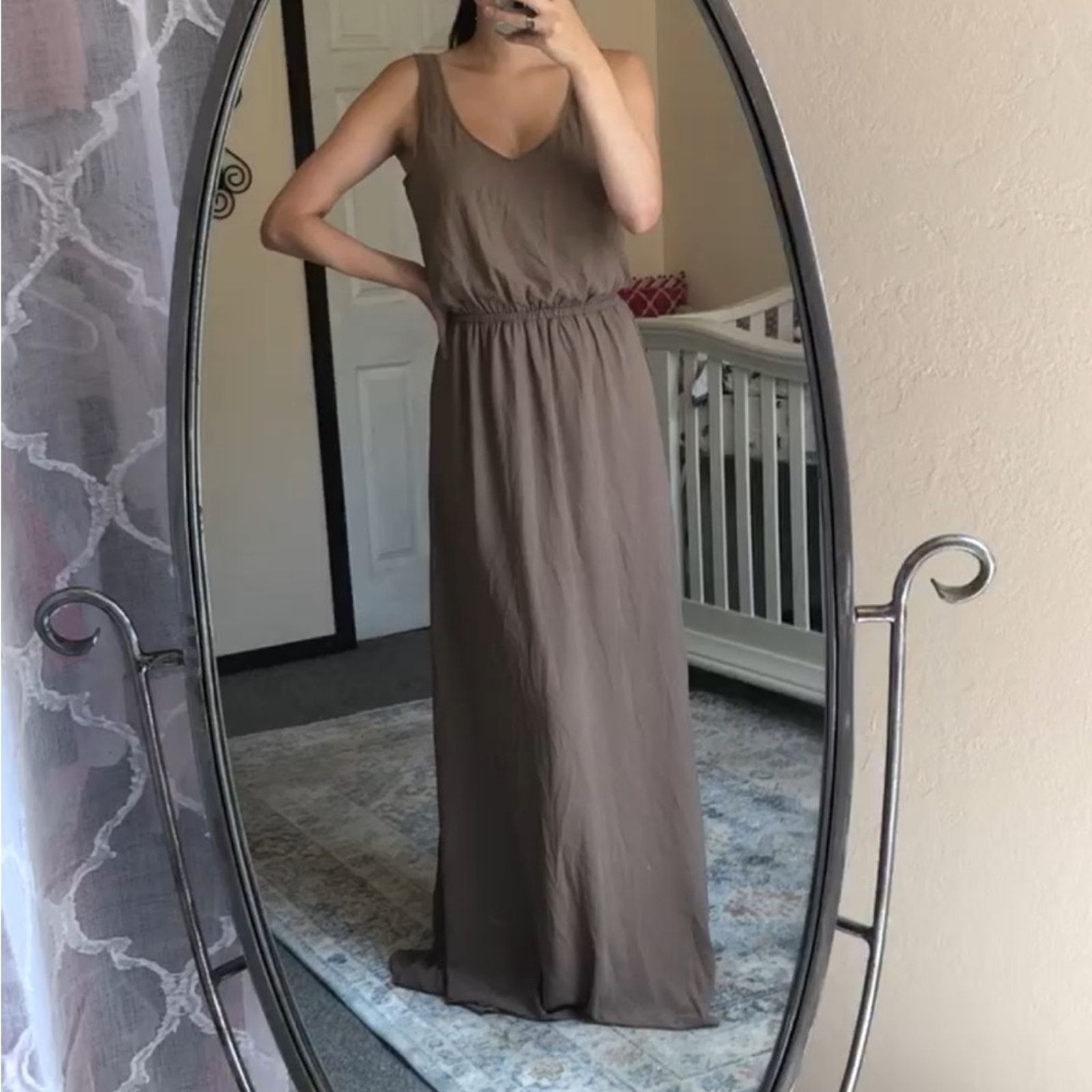 Show Me Your Mumu Smym Kendall Dune Maxi Dress New Xs Flawed